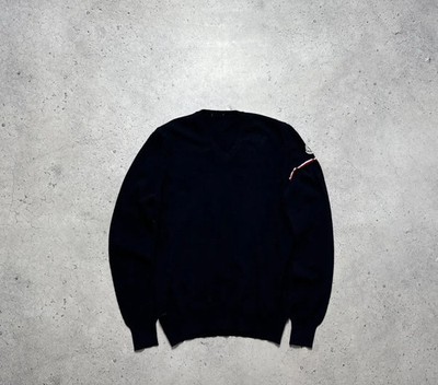 Moncler Maglione Tricot Scollo Wool Sweater Vintage Luxury | eBay