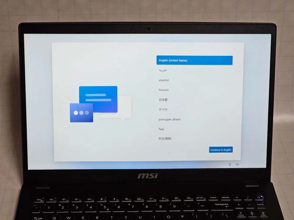 MSI Modern 15.6" Laptop Intel i7-1360H, 32GB RAM, 1TB SSD, Win11 Pro - Image 2 of 4
