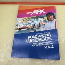1970 Aurora AFX Road Racing Handbook Vol. 2 Electric HO Scale Slot Car Guide