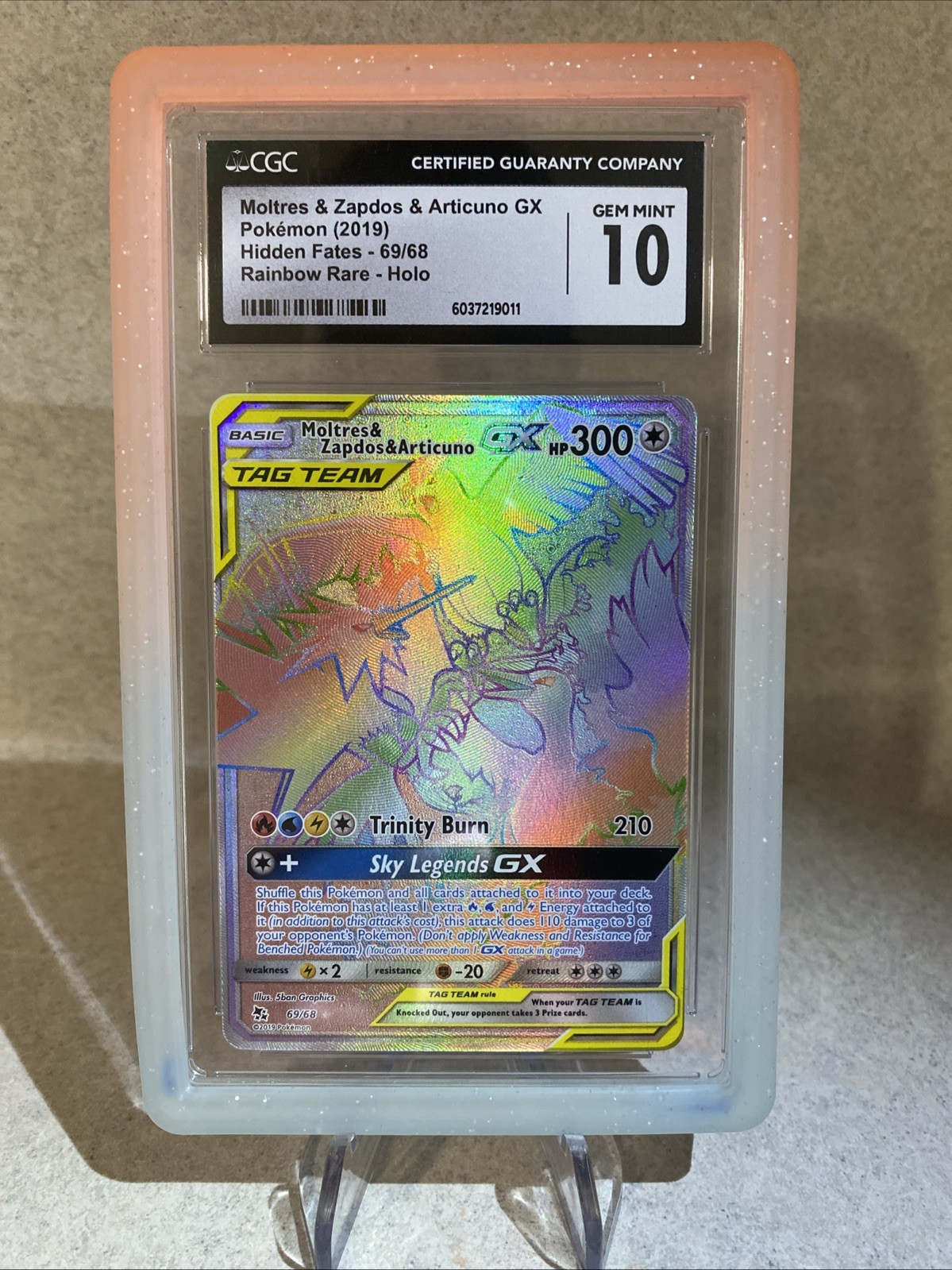 Moltres & Zapdos & Articuno GX (JP) — Sky Legend