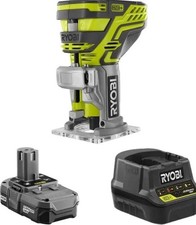 KIT ROUTER TRIM RYOBI 18V P601KN Batería y Cargador Nuevo
