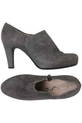 Unisa Halbschuh Damen Slipper feste Schuhe Gr. EU 38.5 Grau #temo9mc