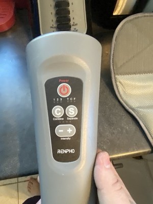 RENPHO Air Compression Leg Massager HY-1117A Gray for Legs Feet Calves Thighs