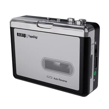 Ezcap Cassette to MP3 Converter, Digital Cassette Player Converts Tape to MP3