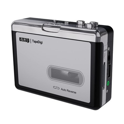 Ezcap Cassette to MP3 Converter, Digital Cassette Player Converts Tape to MP3