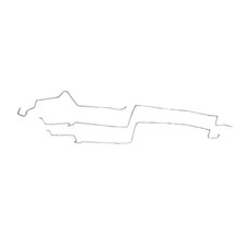 Fuel Line Kit Fits Ford Mustang 1987-1993 W V8 No Subframe Connectors Zgl8702ss
