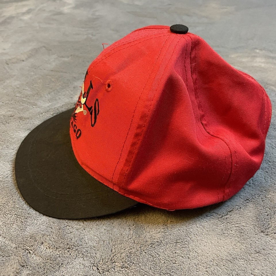 Retro Cap Windows Vintage 90s Chicago Bulls Snapback Hat Cap Youth Size Jordan NBA ...