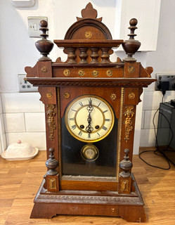 Antique German Mantle Clock