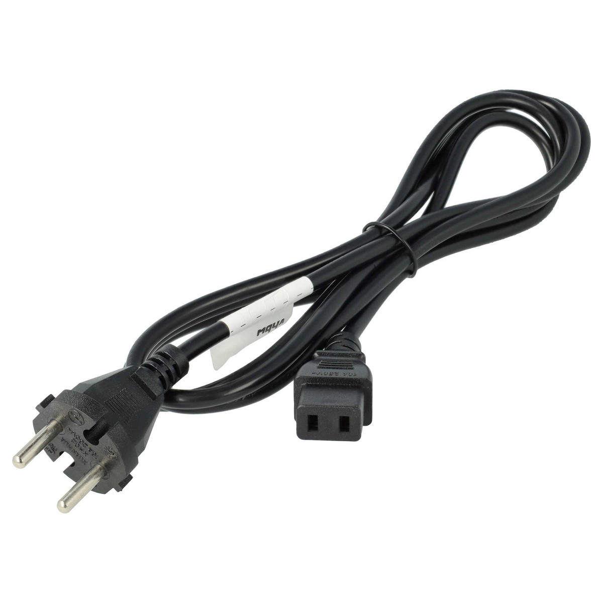 TENINYU Cavo di alimentazione USB 2.0 A maschio a DC 5 Volt DC Barrel Jack 3 FT, nero (max 2,5 Ampere cavo di alimentazione centrale), 2 pezzi (DC 3,5 x 1,35 mm
