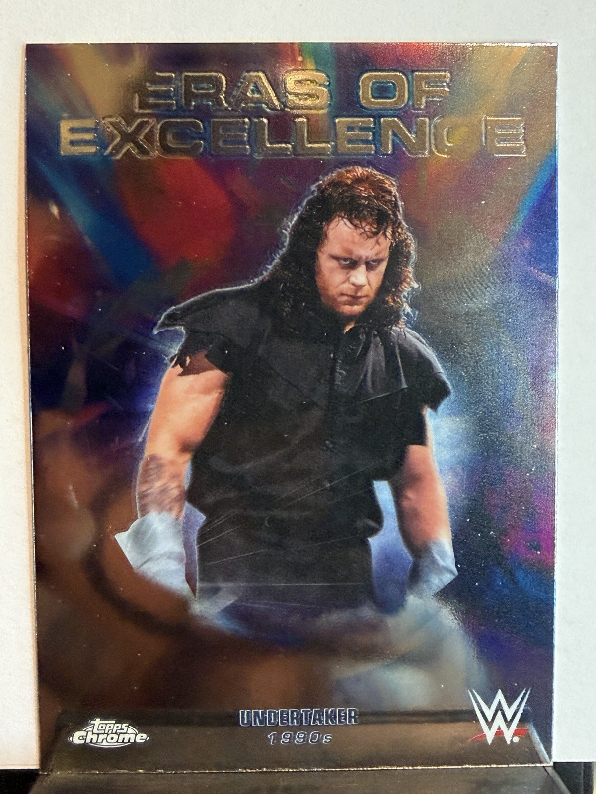Undertaker 2026 Topps Chrome WWE #ERA-13 Eras of Excellence Insert Trading Card