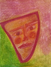 Oil Pastel Contemporary Original Illustration Art