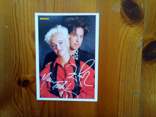 BRAVO Autogrammkarte Roxette gedruckte Signaturen Top-Zustand Per Gessle Marie F