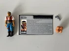 Gi Joe Red Dog 100% Complete w/ Card 1987 Hasbro Figure Near Mint Condition!
