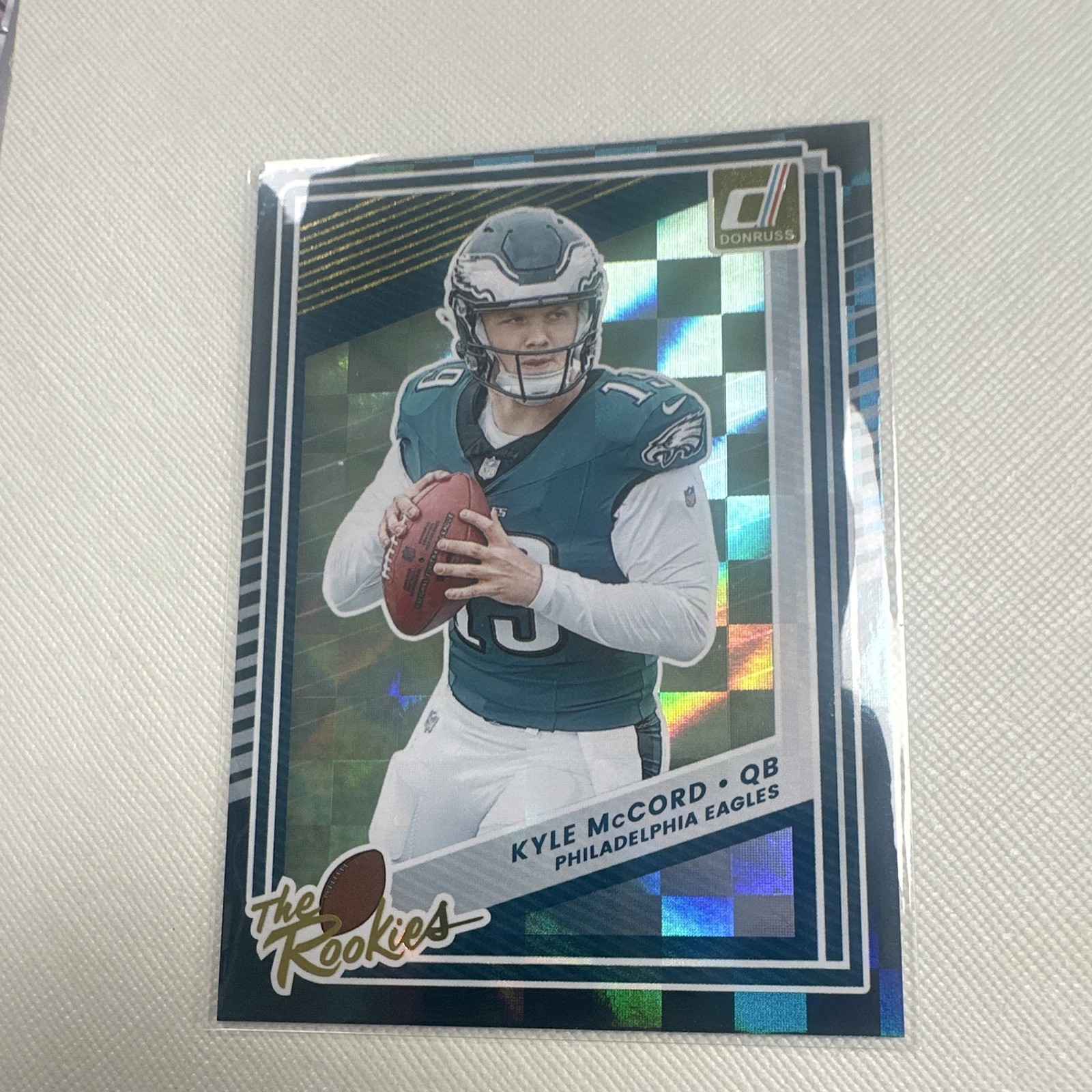 Kyle McCord Panini Donruss the Rookies #23 Base