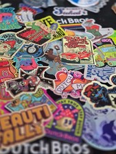 2023 Assorted Hard to Find Dutch Bros Stickers Fall, Holidays,  More 