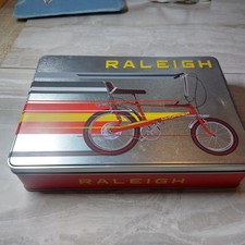 Retro Collectable Raleigh Chopper Tin...Empty! FREEPOST 