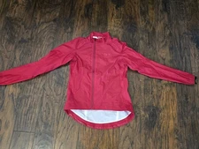 Rapha Womens Small Talk jacket Nylon Size Small Red EUC!