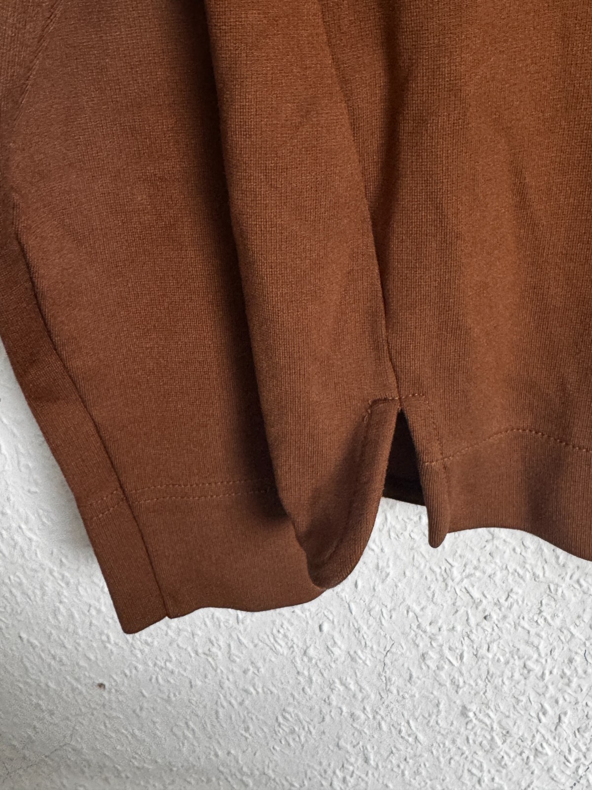 Gerry Weber Collection Russet Brown Funnel Neck Top image 6