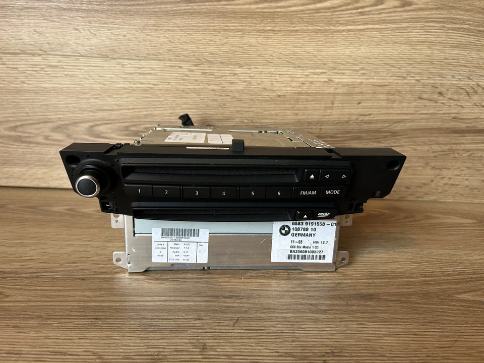 BMW E60 E63 530 650 CCC SISTEMA DE NAVEGACIÓN NAVEGACIÓN REPRODUCTOR DE RADIO CD FABRICANTE DE EQUIPOS ORIGINALES 2004_2007 Foto 2 de 4