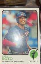2022 Topps Heritage - Player Icon Color Swap Variation Juan Soto #154