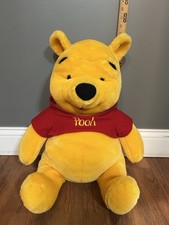 Mattel Winnie The Pooh Bear Arco Toys Plush Stuffed Animal Vintage 20" Jumbo XL