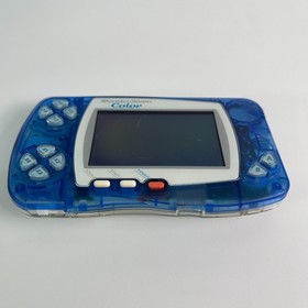 Wonder Swan Color (WSC-001) - Crystal Blue Tested & Working, USED JAPAN Import