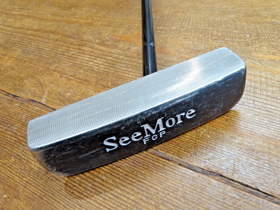 SeeMore FGP Blade Centre Shafted Putter / 33" 84cm / Super Stroke Flatso grip - Image 2 of 4
