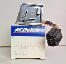 NOS AC DELCO (GM) WIPER/WASHER SWITCH 1974-1979 CADILLAC 1607350 D6330