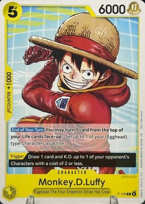   Monkey.D.Luffy   P-106 Tournament Pack Promo 2026 One Piece TCG NM