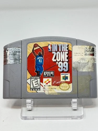 In the Zone 99 N64 Loose Authentic acceptable
