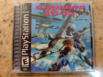 strikers 1945 ps1 comes with registration card CIB