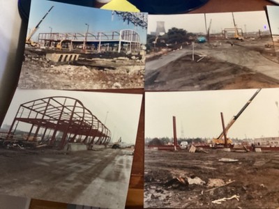 Willesden Frightliner Terminal wird gebaut 1992 offizielle Fotos
