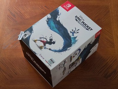 New! Disney Epic Mickey: Rebrushed Collector's Edition (Nintendo