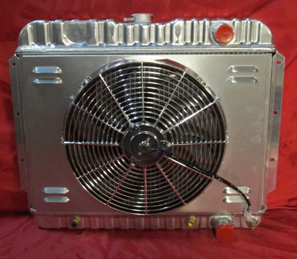 Radiator 1959 1960 1961 1962 1963 Chevrolet Impala, Bel Air, Biscayne, El Camino Foto 2 de 4