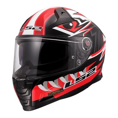 LS2 FF811 Vector II Buntri Helmet - Black / Red (M)M