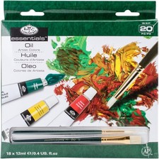 Royal  Langnickel R essentials TM Oil Paints 12ml-20/Pkg