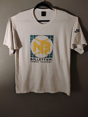 Nike Bollettieri Tennis Academy Vintage 80's T-shirt Rare Single Stitch USA Made