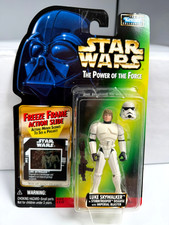 Kenner Star Wars POTF2 Luke Skywalker In Stormtrooper Disguse Action Figure 1997