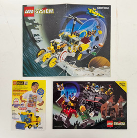 LEGO 6492 / 1853 Time Cruisers: Hypno Cruiser w/ Figures & Tote **READ**