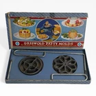 Vintage Griswold Patty Molds Set in Original Box