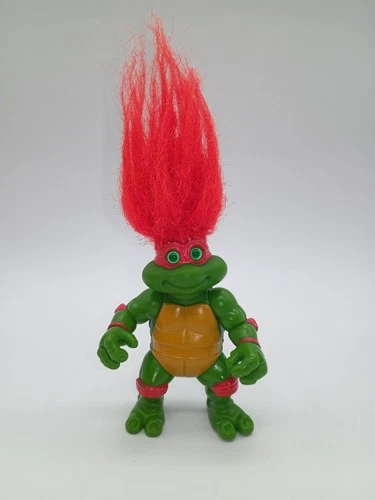 TMNT Raphael Troll Figure Teenage Mutant Ninja Turtles 1993 Vintage