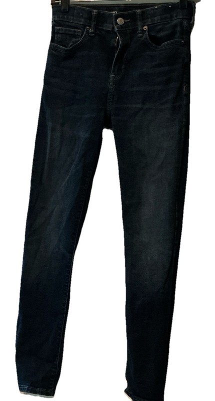 Old Navy Girls 14 Slim Skinny 360 Stretch Dark Wash Blue Denim Jeans