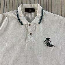 VTG Tennessee Valley Arena Football Polo Shirt Mens XL White USA MADE #8914