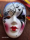Decorative Ceramic Mardi Gras Mask
