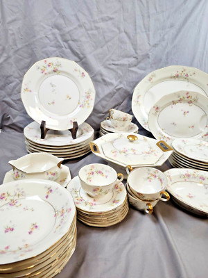 Rosamonde by Haviland - New York, Pink & Yellow Flowers (Replacement Pieces)