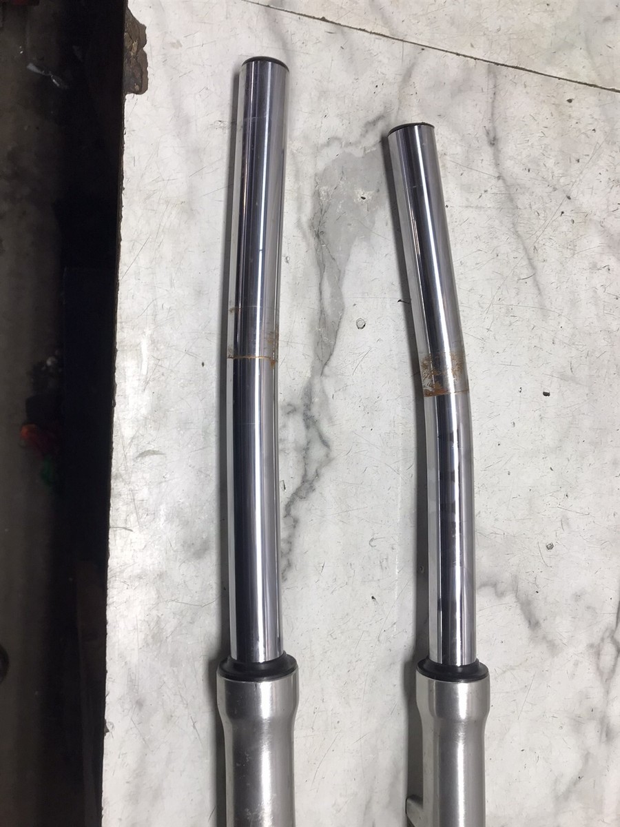 93 Yamaha XV 535 XV535 Virago front forks fork tubes shocks right