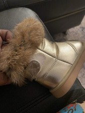 Girl Toddler Boots With Faux Fur Details