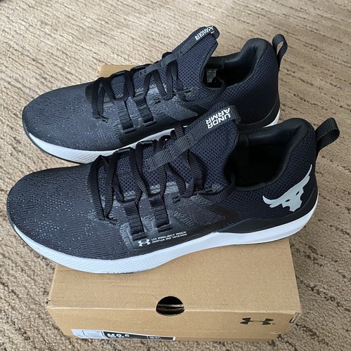 Under Armour UA Project Rock BSR Training Shoes Black Mens 9.5/WOMENS 11