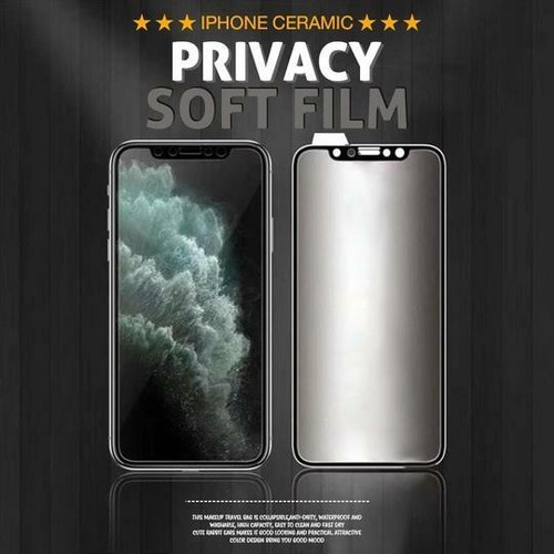 For iPhone 12min Pro 11 Privacy Full Covered Soft Anti Spy Screen Protector Film - Zdjęcie 3 z 8