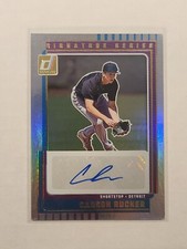 2025 Donruss Signature Series Carson Rucker #SG-CRK Autograph Detroit Tigers